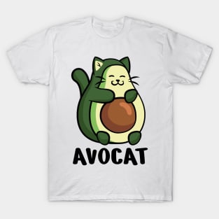 Avocat - cute and funny design for avocado lovers T-Shirt